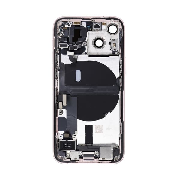 iPhone 13 Mini Baksida med Komplett Ram - Rosa