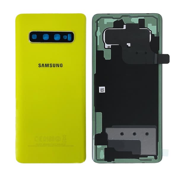 Samsung Galaxy S10 Plus Baksida - Gul