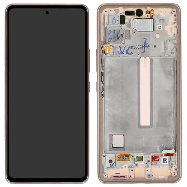 Samsung Galaxy A53 5G Skärm LCD med Display Original – Peach