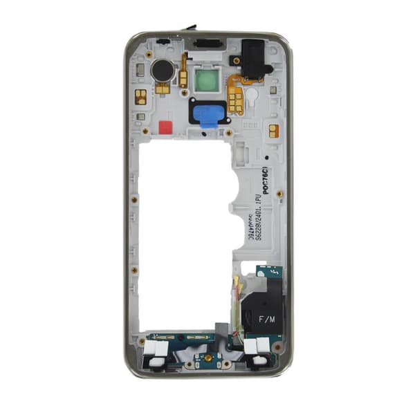 Samsung Galaxy S5 Mini (G800F) Komplett Chassi Mittenram – Svart