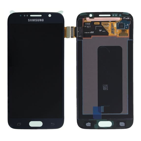 Samsung Galaxy S6 (SM-G920F) Original skärm / display – Svart