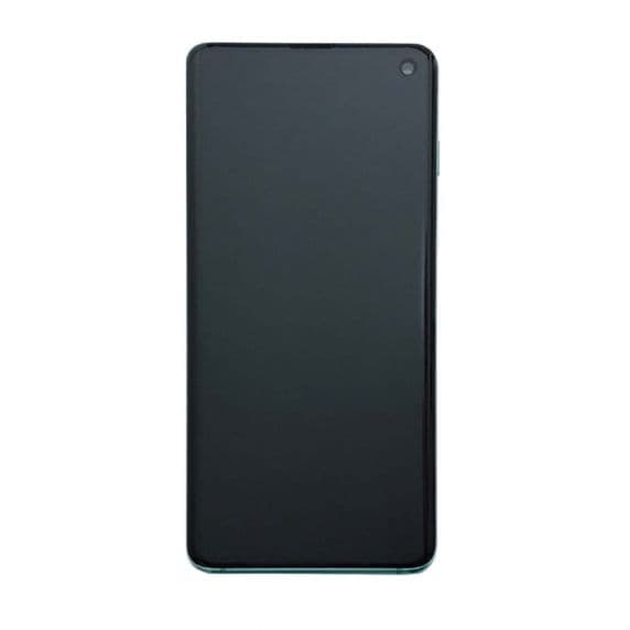 Samsung Galaxy S10 Skärm, Digitizer med Ram – Grön – Original