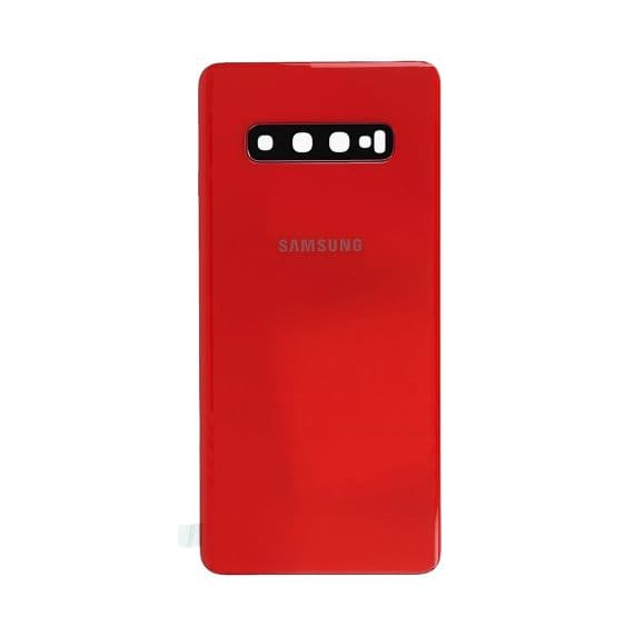 Samsung Galaxy S10 Plus Baksida/Batterilucka – Röd