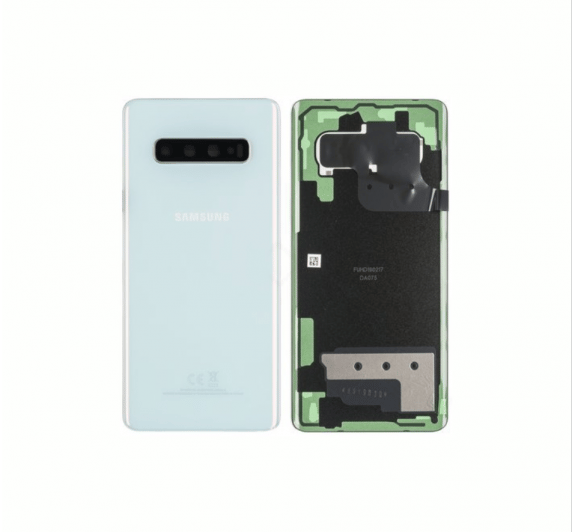 Samsung Galaxy S10 Plus Baksida – Vit – Original Service Pack
