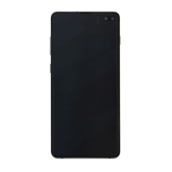 Samsung Galaxy S10 Plus Skärm, Digitizer med Ram – Svart – Original