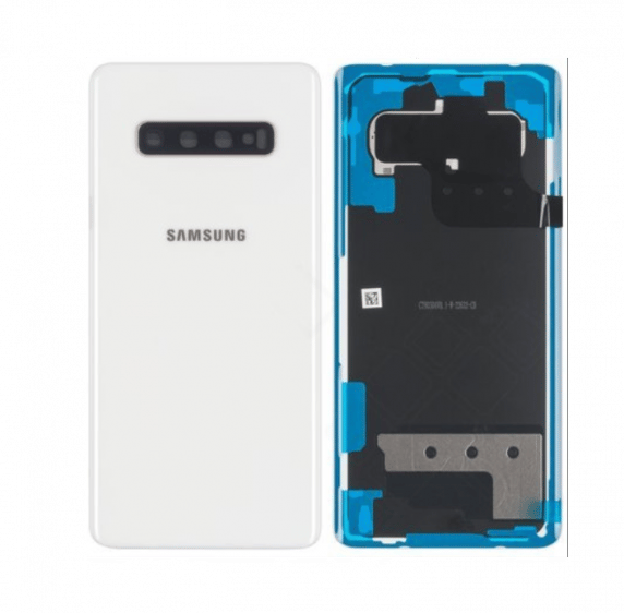 Samsung Galaxy S10 Plus Baksida – Ceramic White – Original Service Pack