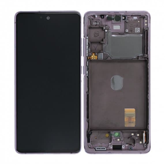 Samsung Galaxy S20 FE Original Skärm Display Glas – Rosa