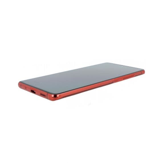 Samsung Galaxy S20 FE 5G Original Skärm Display Glas – Röd