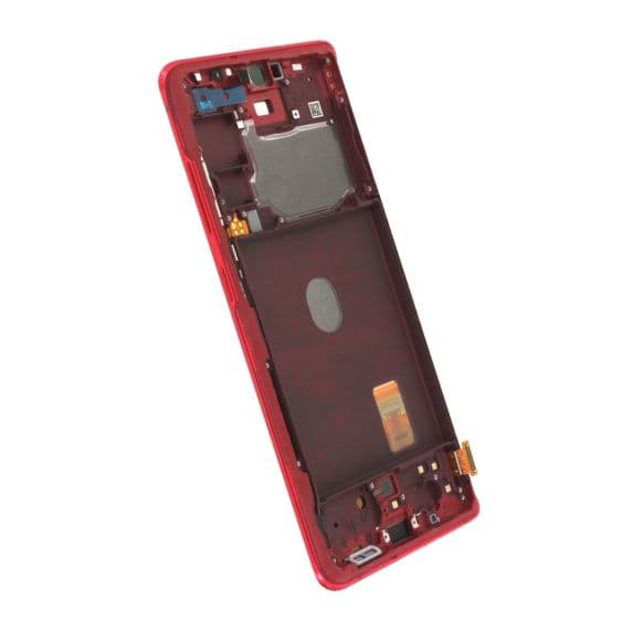 Samsung Galaxy S20 FE 4G Original Skärm Display Glas – Röd