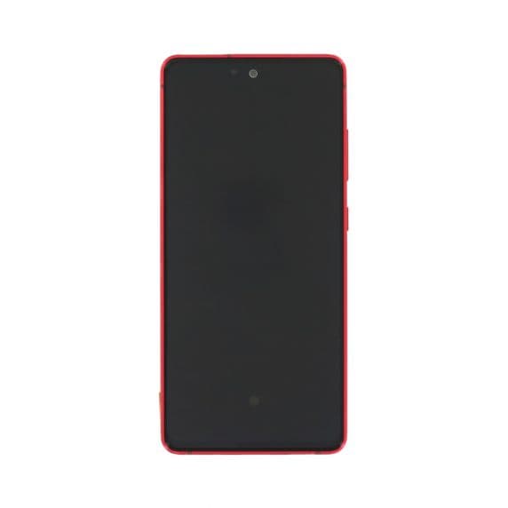 Samsung Galaxy S20 FE 4G Original Skärm Display Glas – Röd