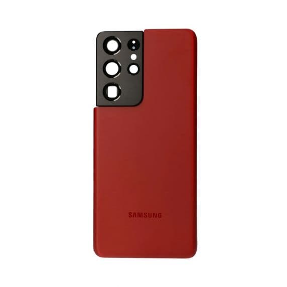 Samsung Galaxy S21 Ultra 5G Baksida – Röd