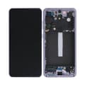 Miniatyrbild 1 av 7: Samsung Galaxy S21 FE 5G Skärm Original Display Glas SM-G990B – Lila