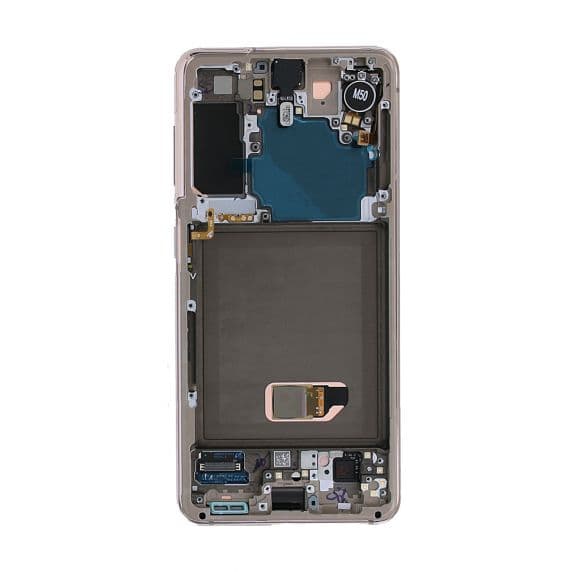 Samsung Galaxy S21 5G Original Skärm Display Glas med Kamera – Violett