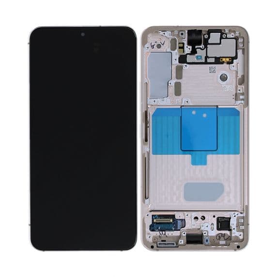 Samsung Galaxy S22 Original Skärm Display Glas – Roséguld
