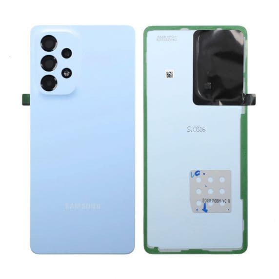 Samsung Galaxy A53 Baksida med klister – Blå