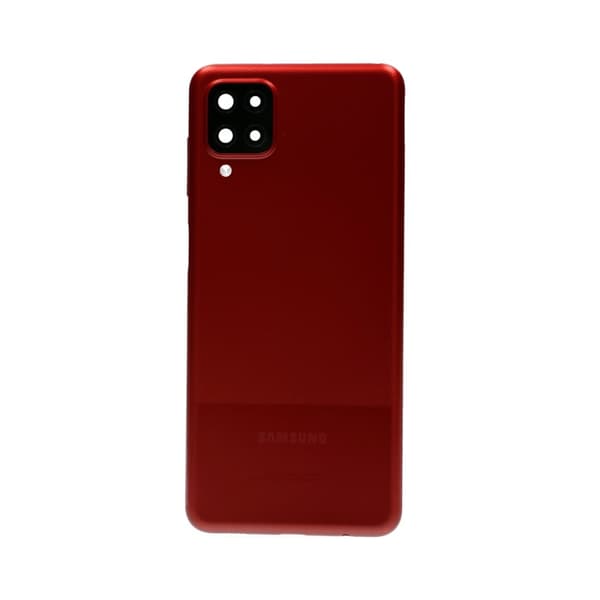 Samsung Galaxy A12 Baksida - Röd