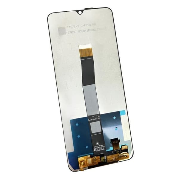 Xiaomi Redmi 10C Komplett Block - Xiaomi - LCD-skärm + Pekglas - Svart