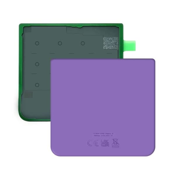 Samsung Galaxy Z Flip 3 batteriskal Original Samsung lavendel bakskal