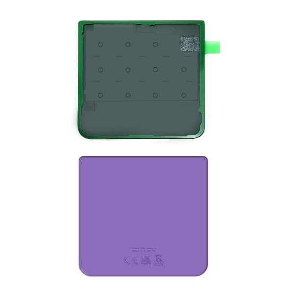 Samsung Galaxy Z Flip 3 batteriskal Original Samsung lavendel bakskal