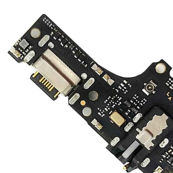 USB-C Laddningskontakt - Xiaomi - Redmi Note 10s - Svart - Byte - CE- och RoHS-kompatibel