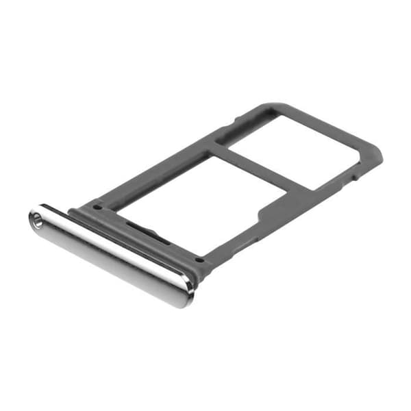 Ersättningsfack för SIM-kort - Samsung - Galaxy S8 och S8 Plus - Silver - Nano SIM och Micro-SD