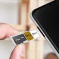 Miniatyrbild 3 av 4: Samsung Galaxy A22 5G Ersättningsfack för SIM-kort - Vit - 2 Nano SIM-kortplatser - Micro-SD-kortplats
