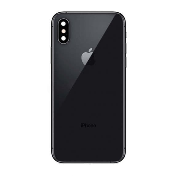 iPhone XS Original Baksida Komplett – Svart