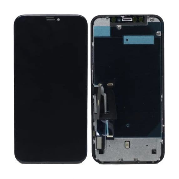 iPhone XR Original Skärm Display Glas Komplett – Svart