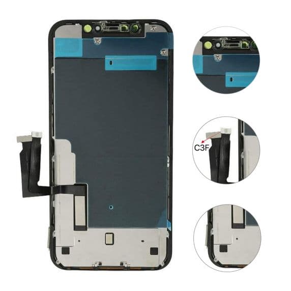 iPhone XR LCD Display Original Skärm Assembly (C3F Version) – Svart
