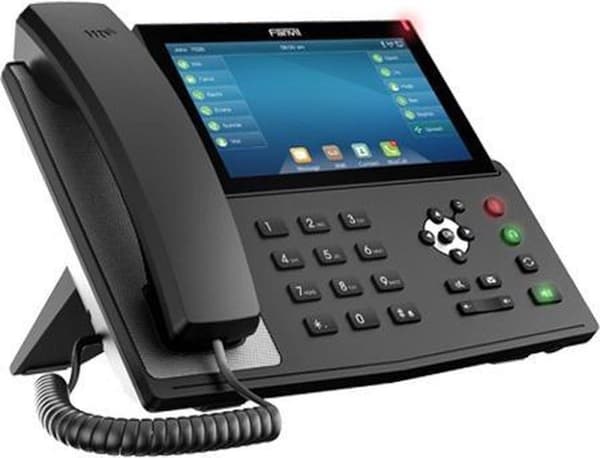 Fanvil X7 IP-telefon Sort håndsæt med ledning LED 20 linjer