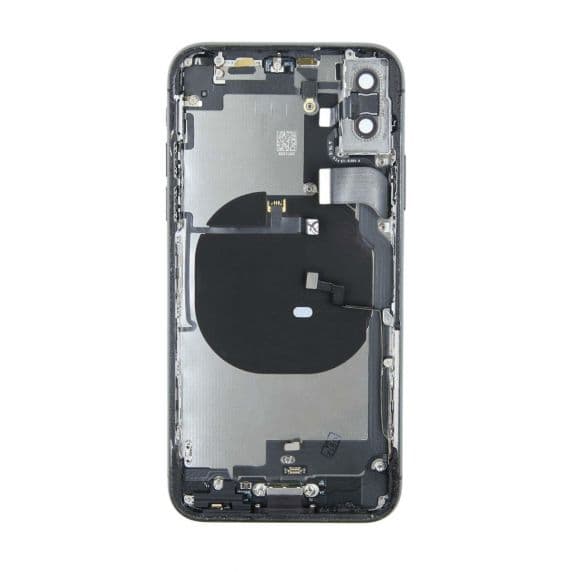 iPhone X Original Baksida/Komplett Ram – Svart