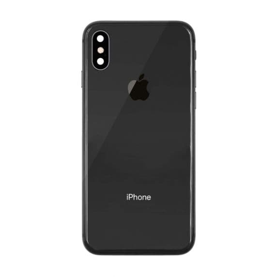 iPhone X Original Baksida/Komplett Ram – Svart