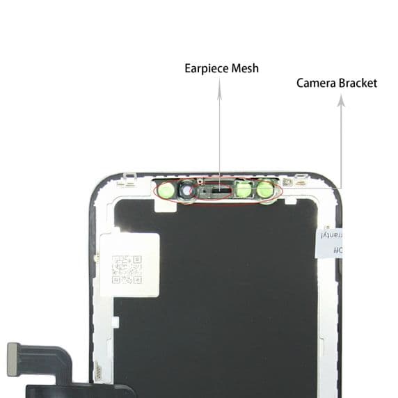 iPhone X Soft OLED Skärm Display Glas för Skärmbyte