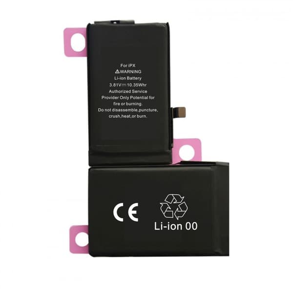 iPhone X Batteri med tejp – Högsta Kvalitet
