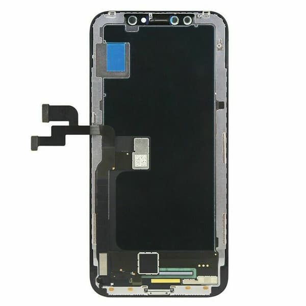 iPhone X OLED Skärm Display Glas Premium, Svart