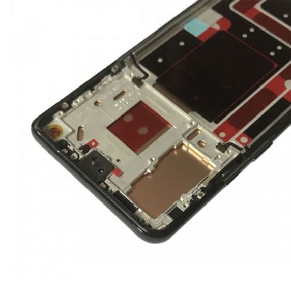 OnePlus 9 Original Skärm LCD Display Glas med Ram – Svart