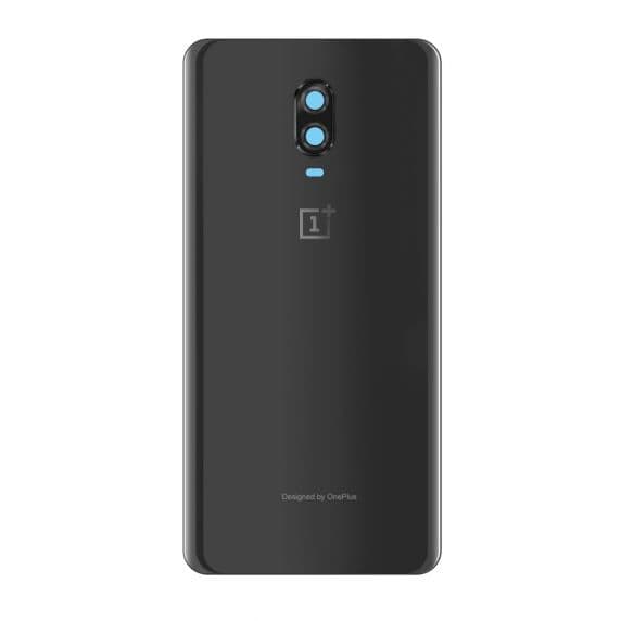 OnePlus 6T Baksida/Batterilucka med Tejp – Svart