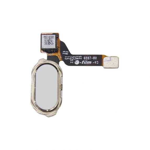 OnePlus 3 A3003 Hemknapp/Fingeravtrycksläsare – Vit