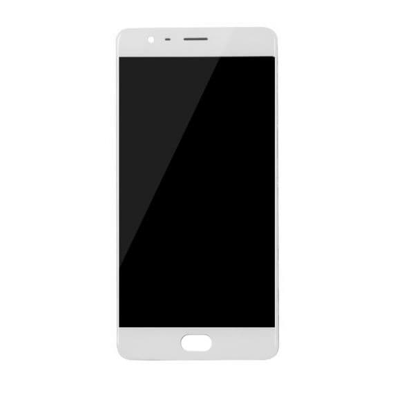 OnePlus 3/3T Skärm LCD Display med Ram – Vit