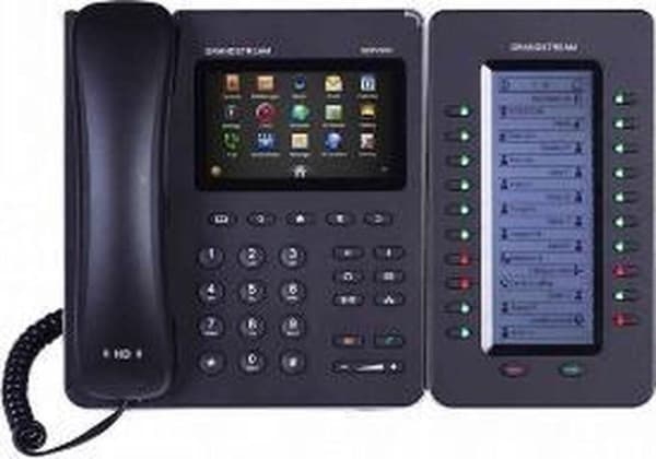Grandstream Networks GXP2200EXT IP-lisämoduuli 20 painiketta Musta