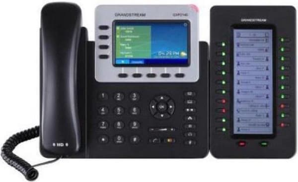 Grandstream Networks GXP-2140 - VoIP-telefon - Sort