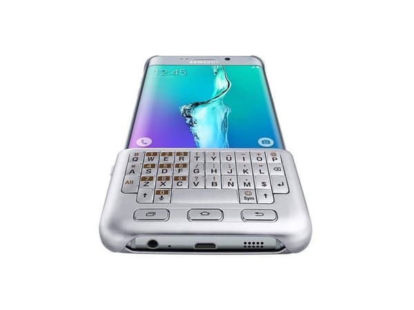 Samsung Keyboard Case med tastatur Galaxy S6 Edge+ sort