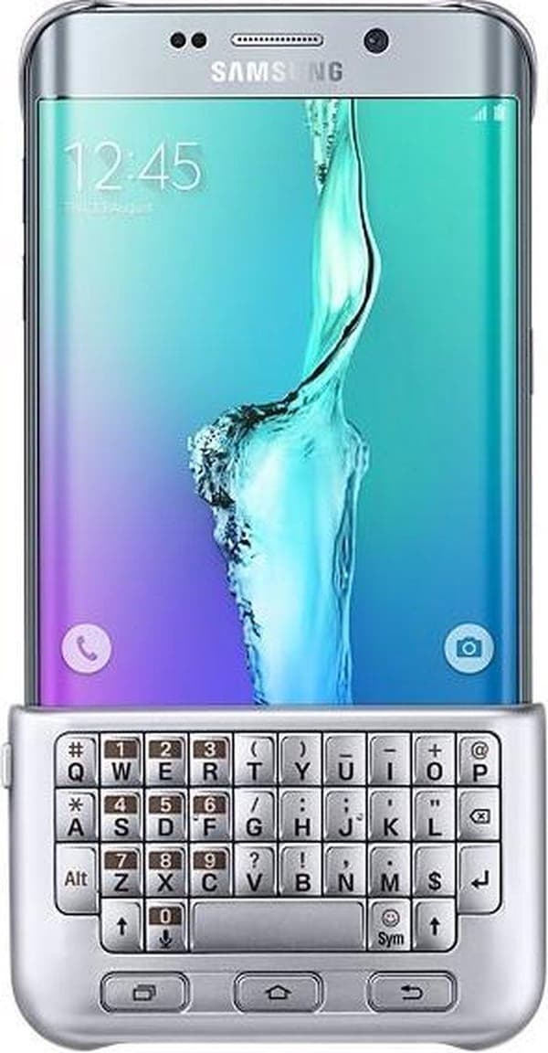 Samsung Keyboard Case med tastatur Galaxy S6 Edge+ sort