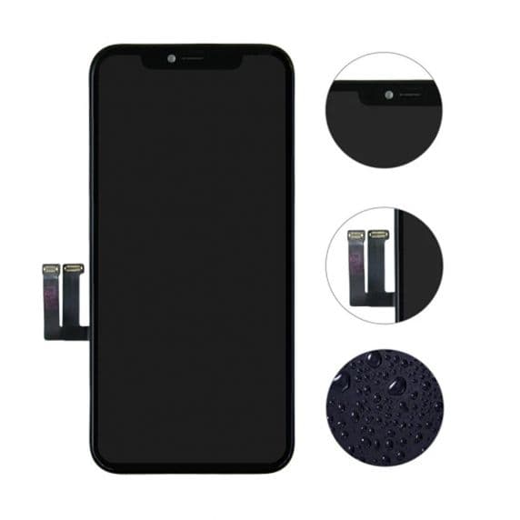 iPhone 11 Skärm med LCD Display Glas AAA Premium – Svart