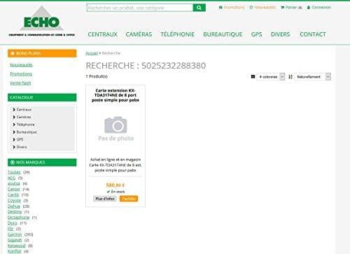 Panasonic KX-TDA3174NE SLC8 PBX-kortti.8-porttinen analoginen laajennuskortti KX-TDA15/30:lle