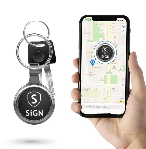 SiGN Smart Bluetooth Finder - Svart