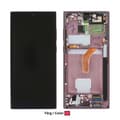 Miniatyrbild 6 av 6: Samsung Galaxy S22 Ultra (S908B) Skärm med Display Original - Burgundy