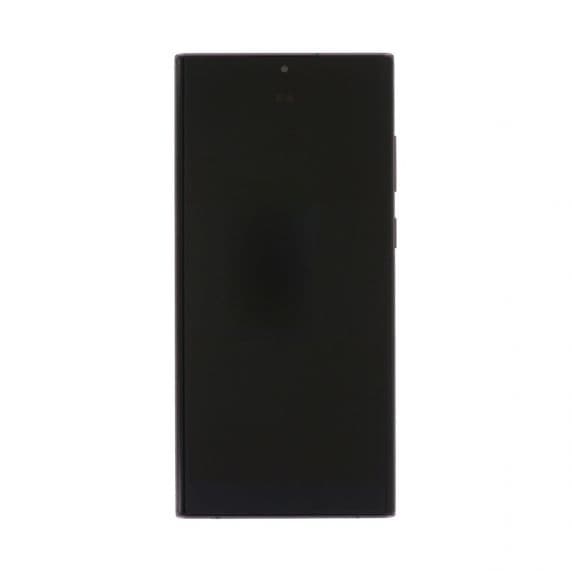 Samsung Galaxy S22 Ultra (S908B) Skärm med Display Original - Burgundy