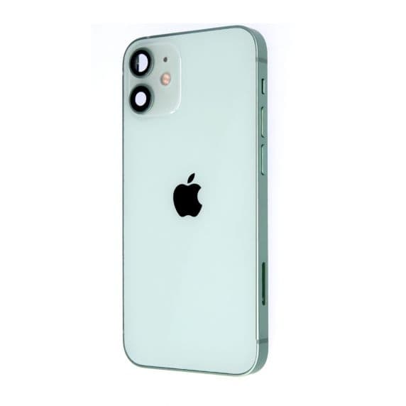 iPhone 12 Mini Baksida/Komplett Ram - Grön