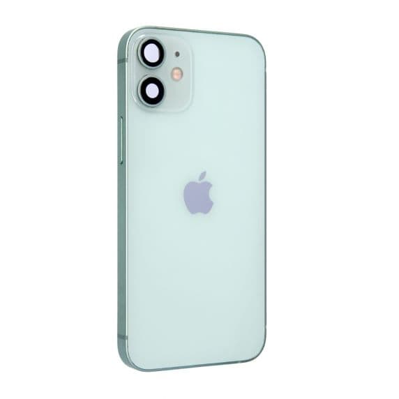 iPhone 12 Mini Baksida/Komplett Ram - Grön
